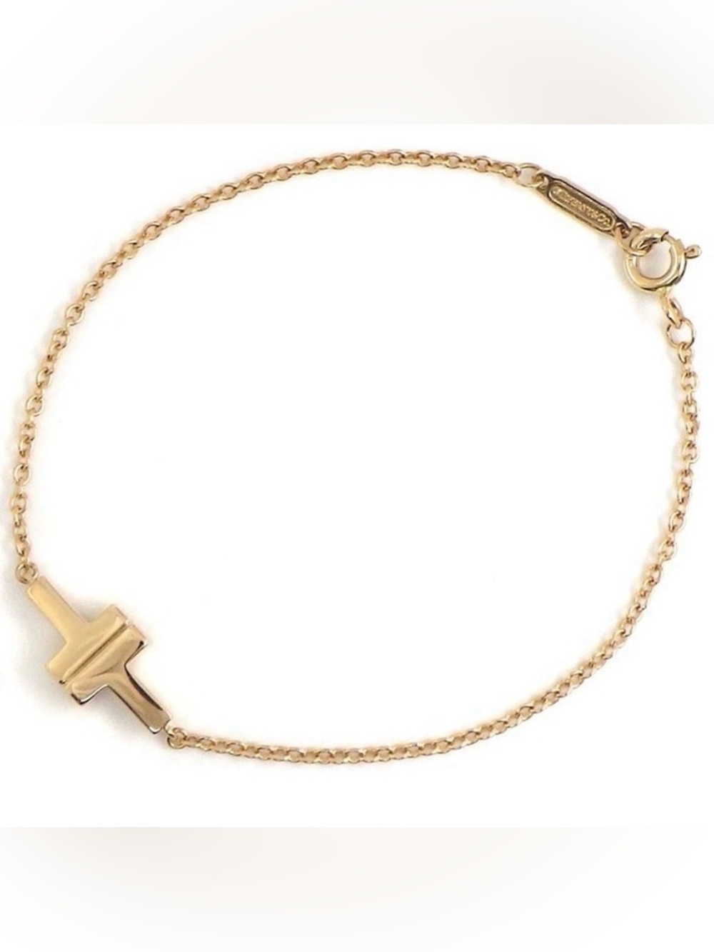 Tiffany & Co Rose Gold T Bracelet